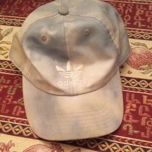 Adidas Two-Tone Blue and Cream Hat